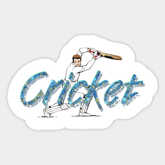 Cricket Sticker by teepossible